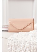 Patent light pink envelope bag TOR007